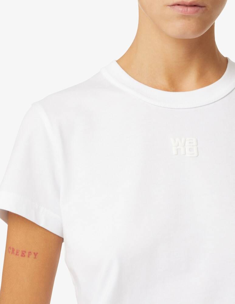 Alexander Wang T-shirt Con Logo - Bianco