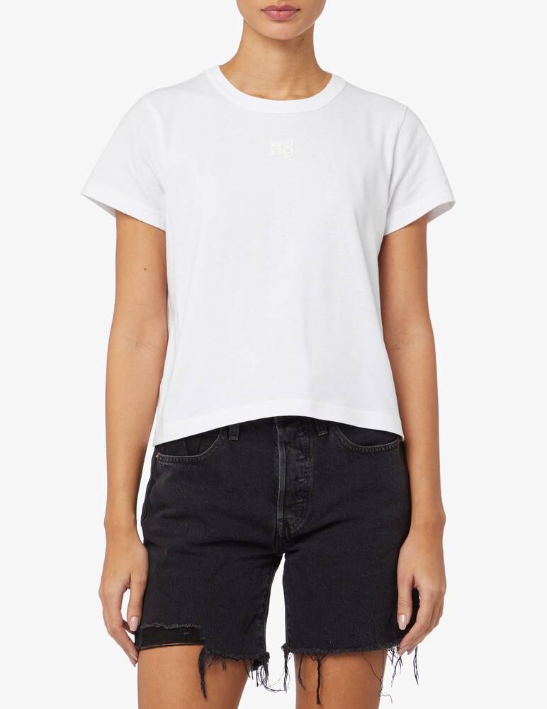 Alexander Wang T-shirt Con Logo - Bianco