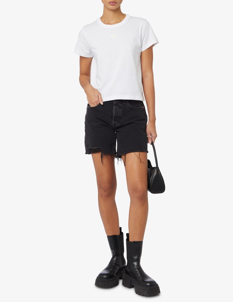 Alexander Wang T-shirt Con Logo - Bianco