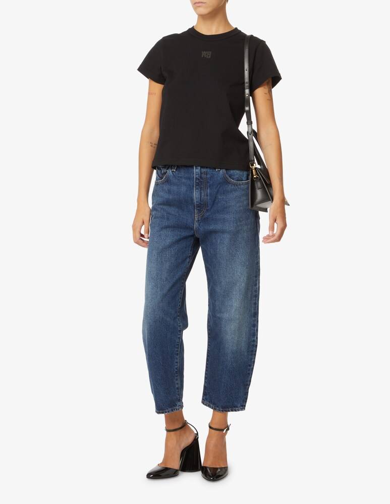 Alexander Wang T-shirt Con Logo - Nero