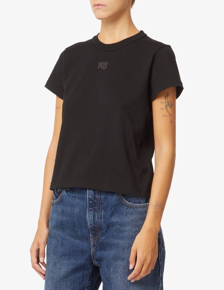 Alexander Wang T-shirt con logo - Nero
