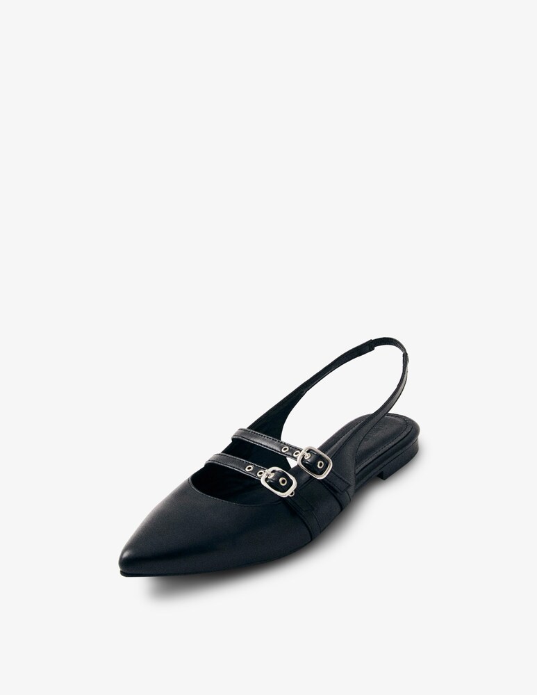 Alohas Slingback basso Wren buckles