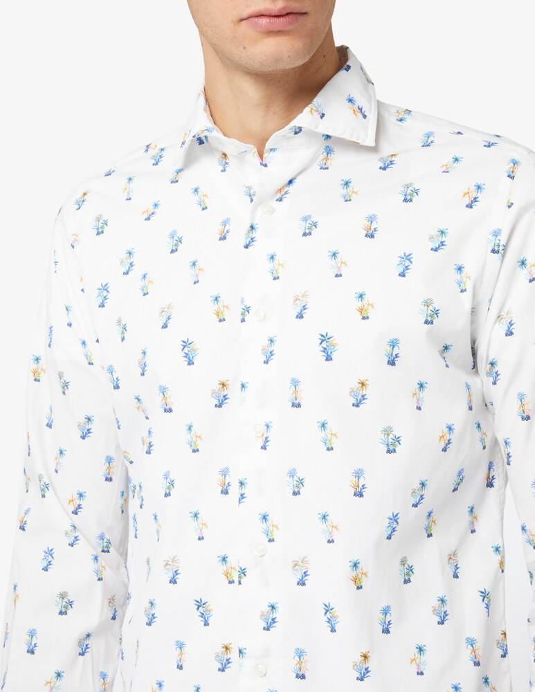Altemflower Camicia Stampa Palme