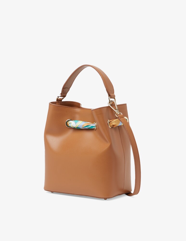 Alviero Martini Borsa A Secchiello Con Foulard Geo