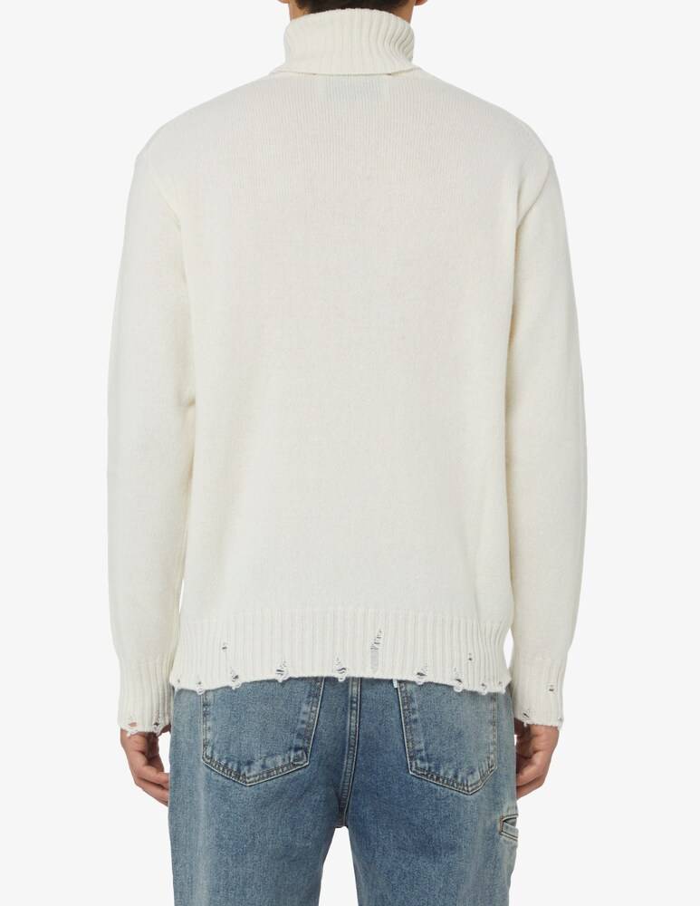 Amaranto Dolcevita Lana Cashmere Rotture