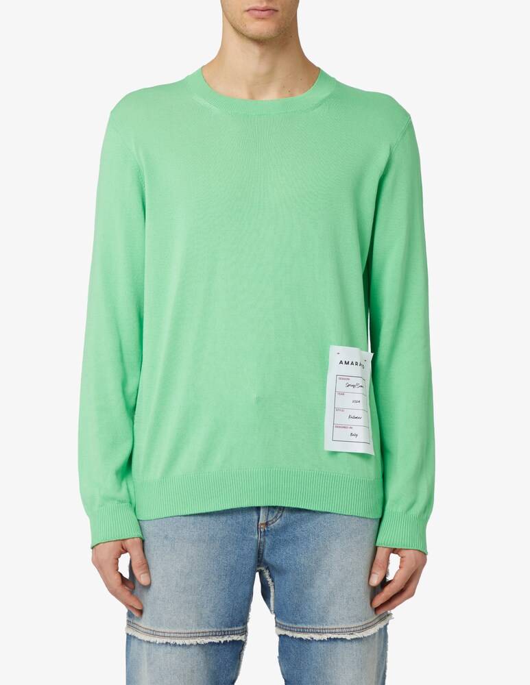 Amaranto Maglia girocollo