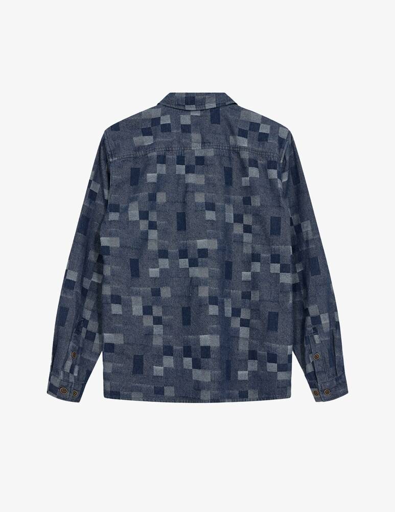 Anerkjendt Sovracamicia Akoscar Denim Patch