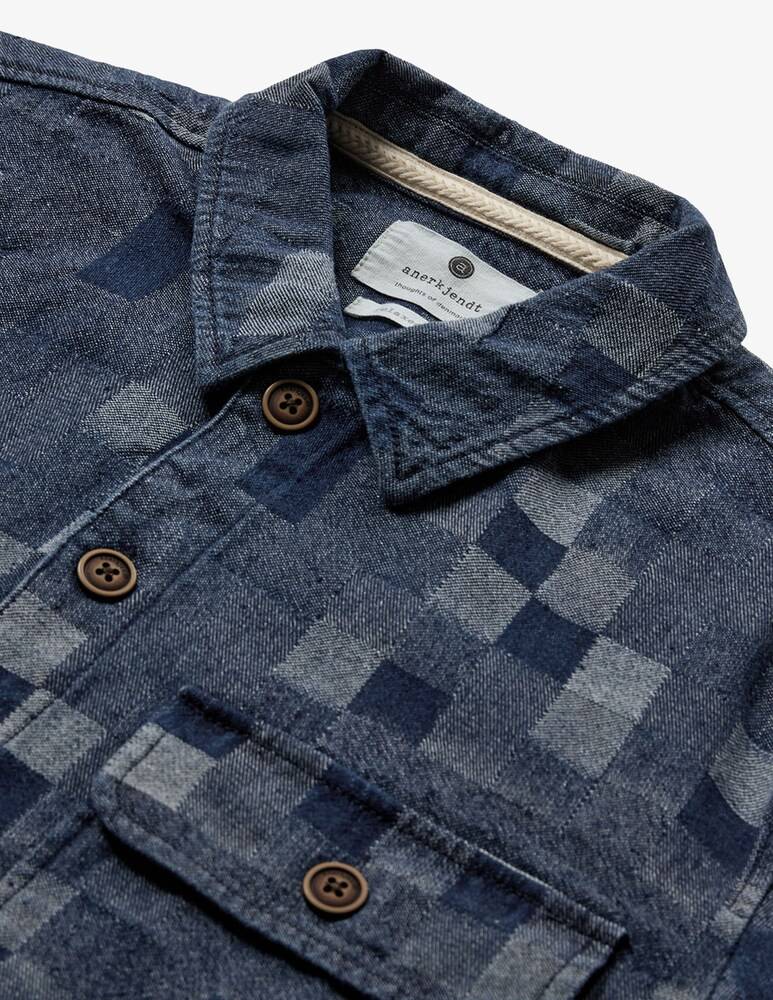 Anerkjendt Sovracamicia Akoscar Denim Patch