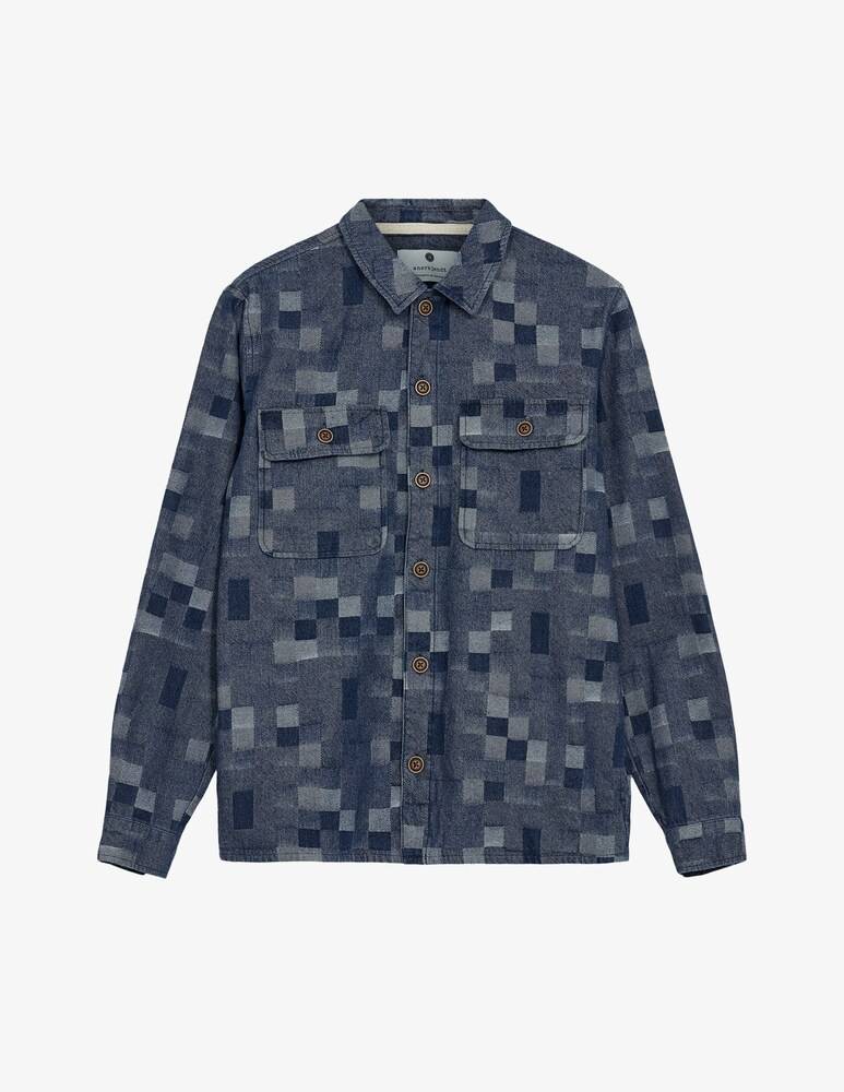 Anerkjendt Sovracamicia akoscar denim patch