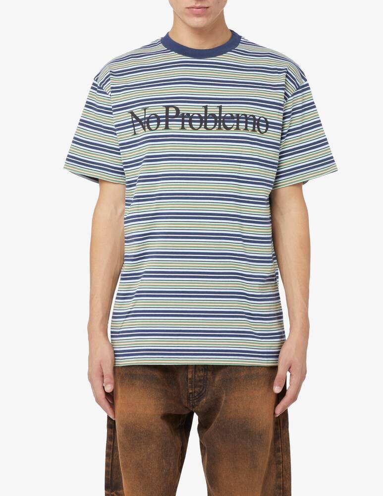 Aries Maglietta stripe no problemo