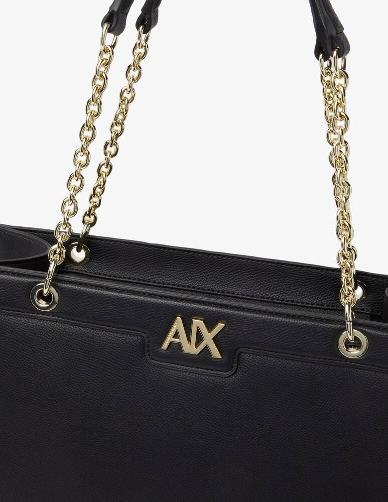 Armani Exchange Borsa Shopper Con Catena