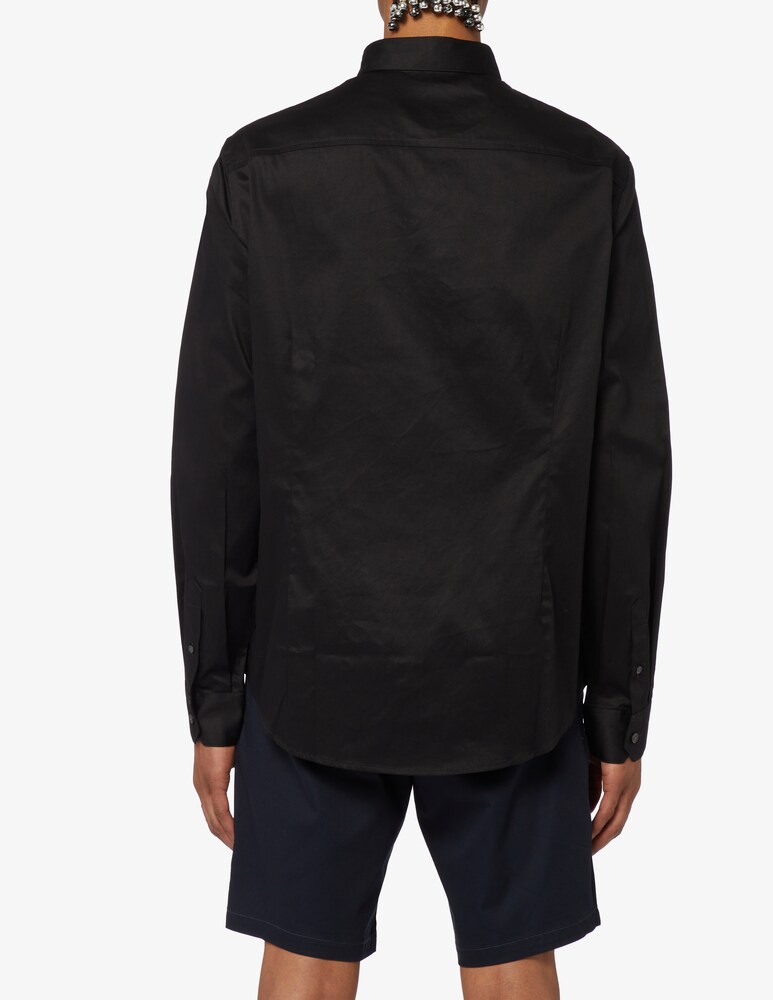 Armani Exchange Camicia Manica Lunga Satin