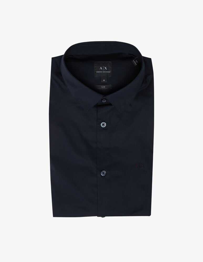 Armani Exchange Camicia popeline stretch