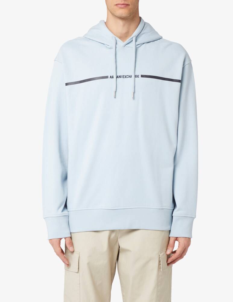 Armani Exchange Felpa con cappuccio linea ax