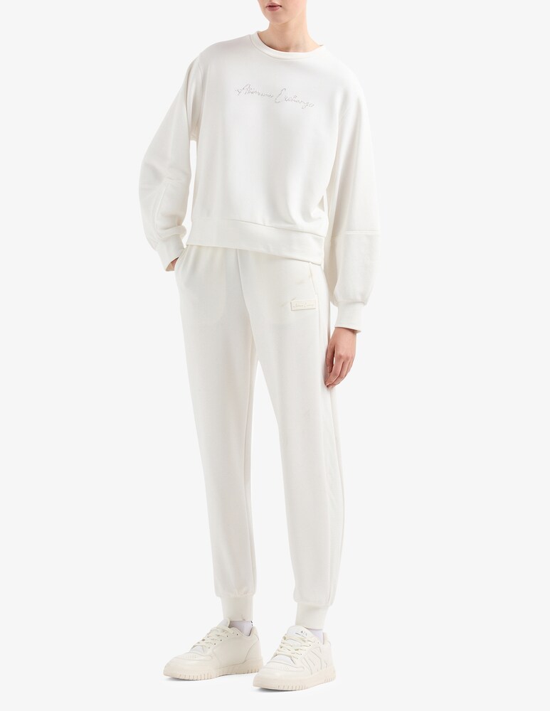 Armani Exchange Felpa Girocollo