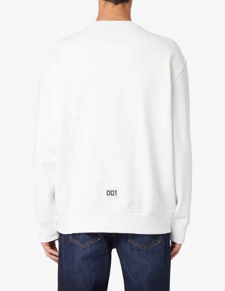 Armani Exchange Felpa Girocollo Ax Arched