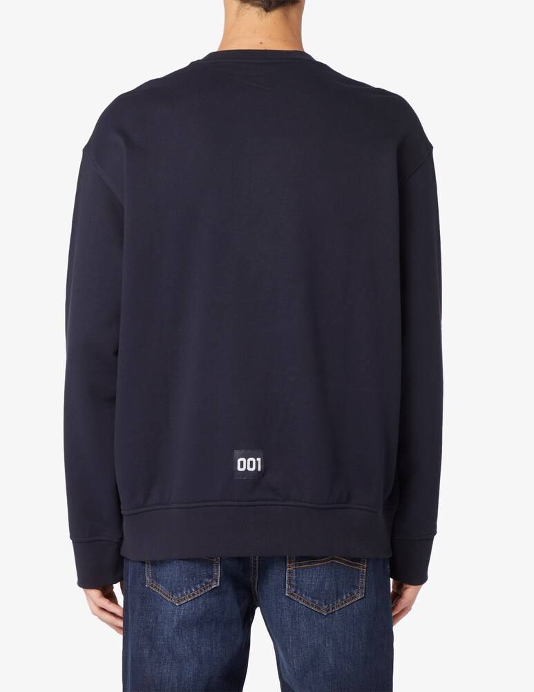 Armani Exchange Felpa Girocollo Ax Arched