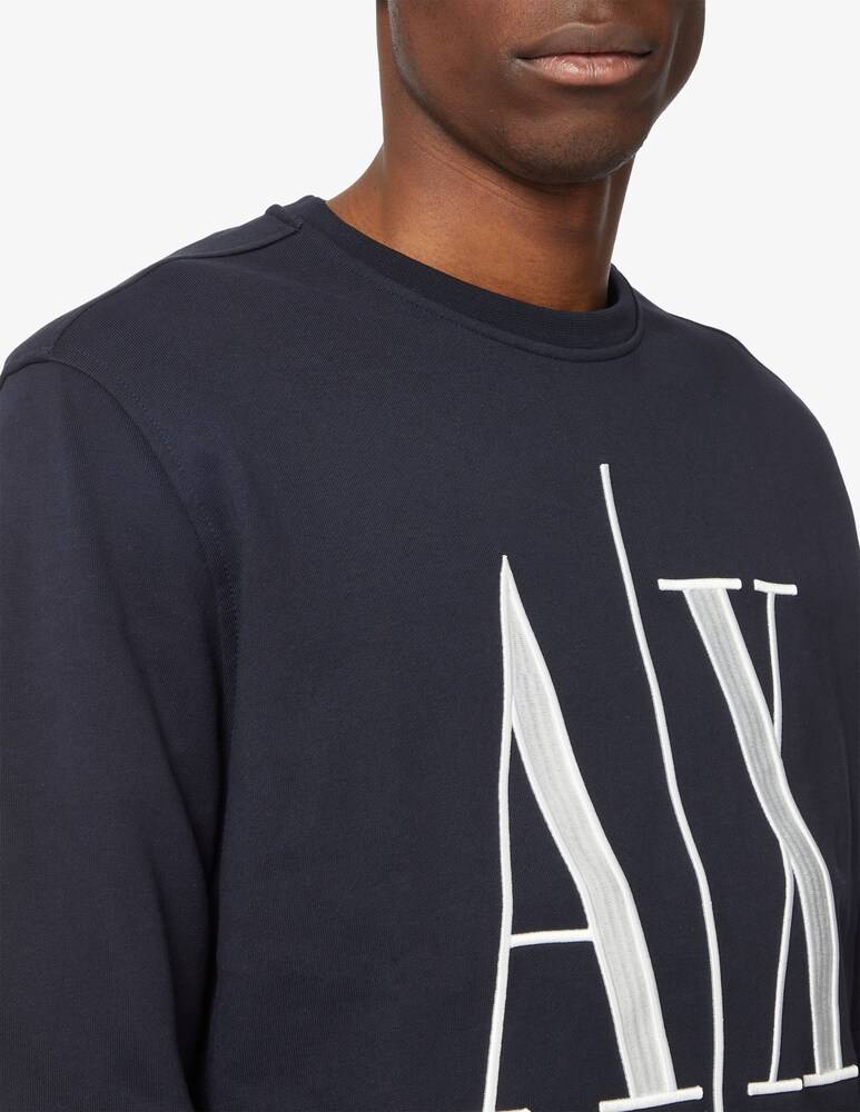 Armani Exchange Felpa Girocollo Icon