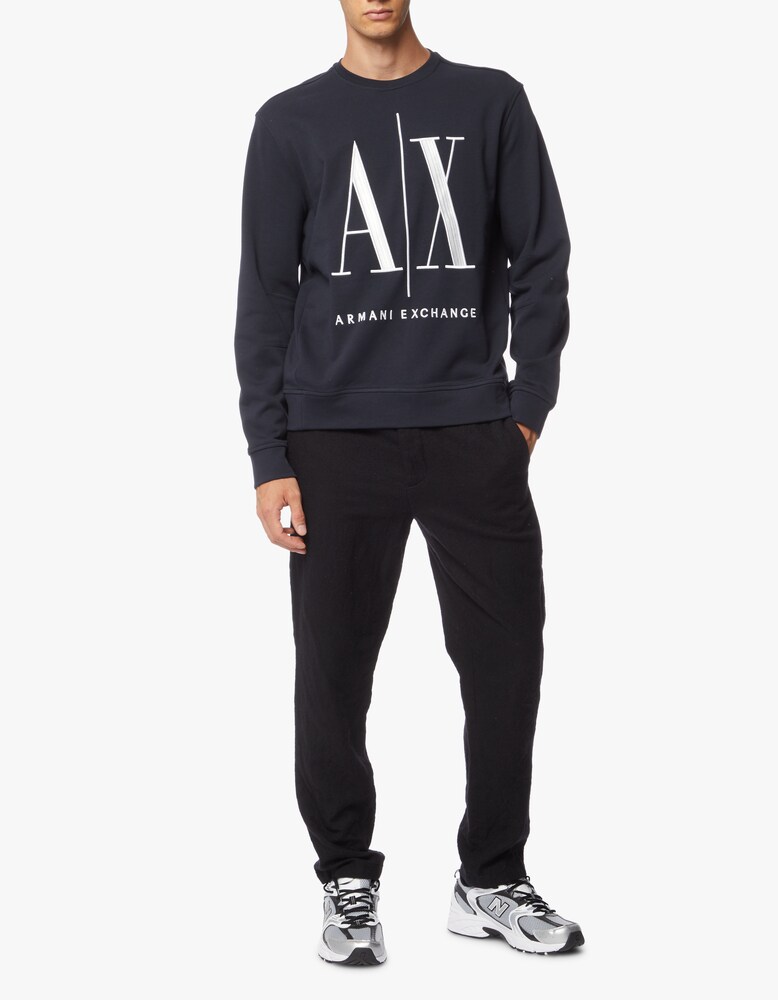 Armani Exchange Felpa Girocollo Icon