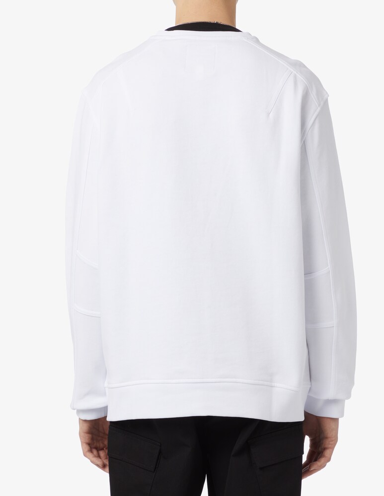Armani Exchange Felpa Girocollo Icon French Terry Big Logo