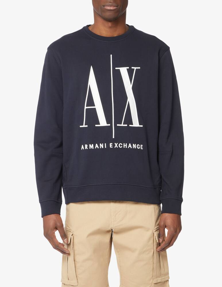 Armani Exchange Felpa girocollo icon