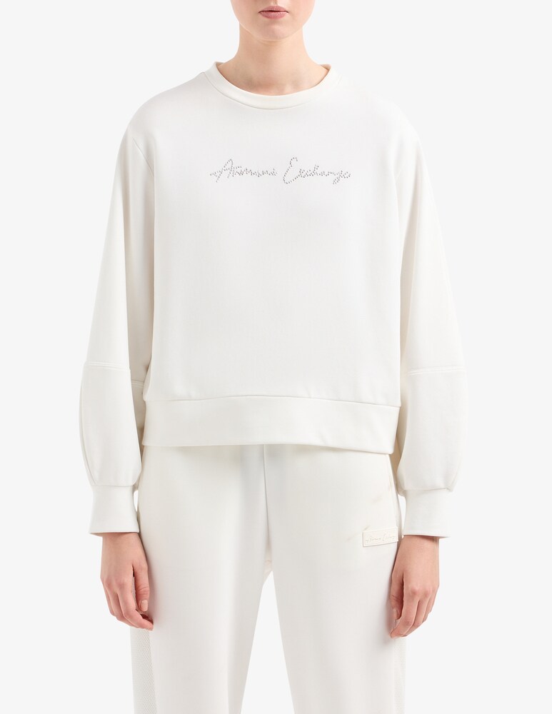 Armani Exchange Felpa girocollo