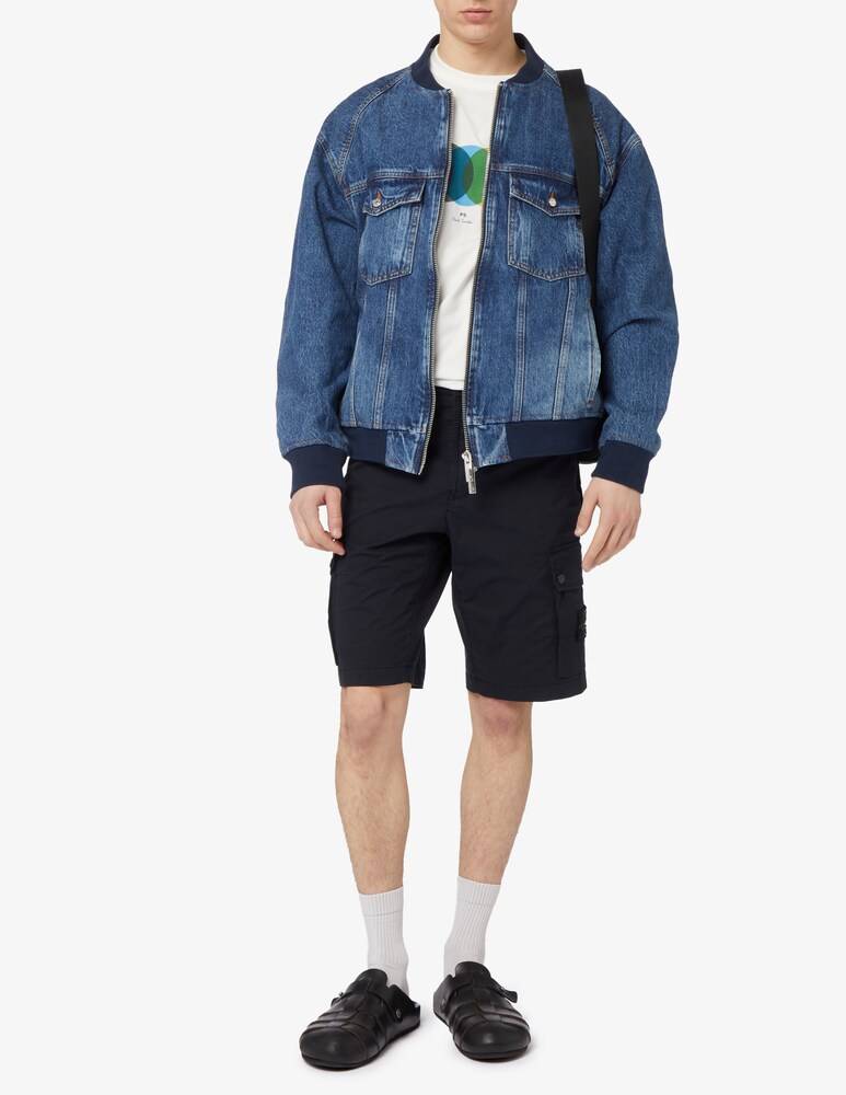 Armani Exchange Giacca Bomber Denim