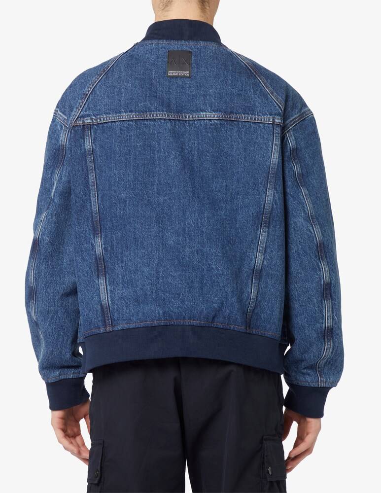 Armani Exchange Giacca Bomber Denim