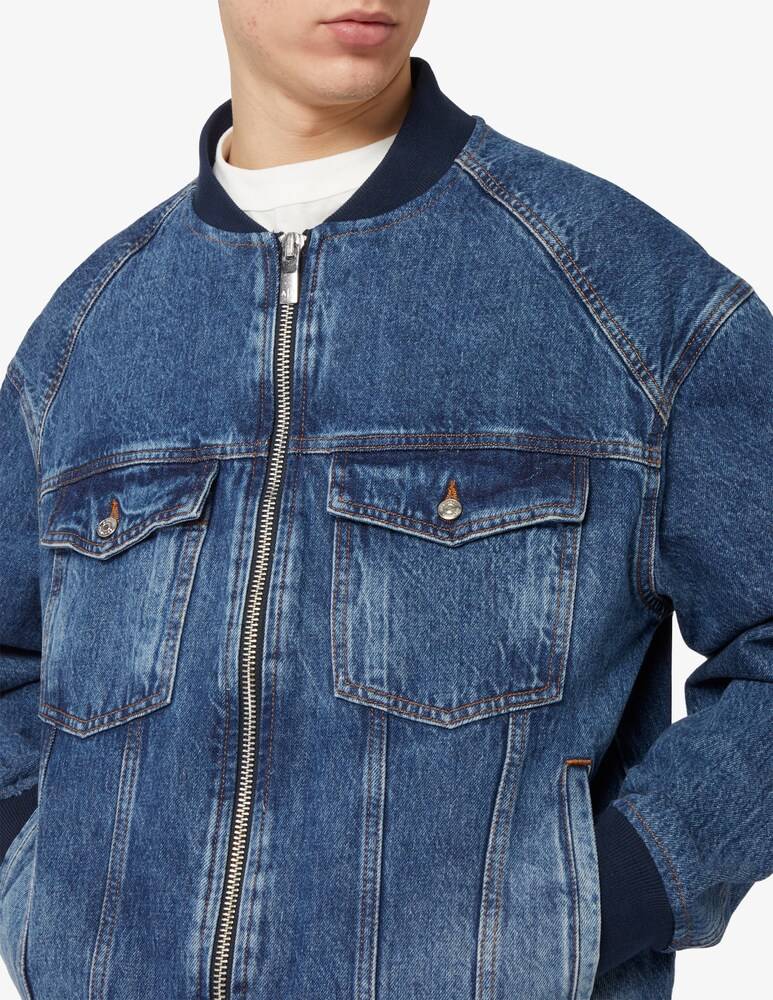 Armani Exchange Giacca Bomber Denim