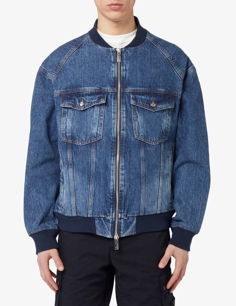 Armani Exchange Giacca bomber denim