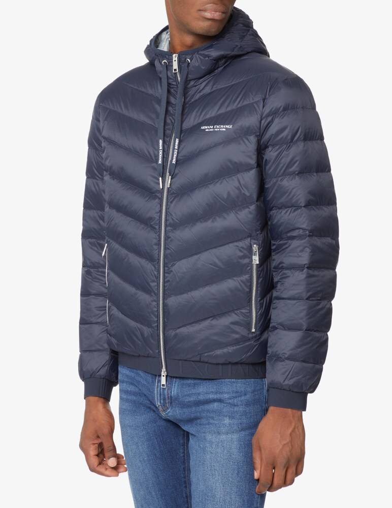Armani Exchange Giacca Con Cappuccio Piumino 100g