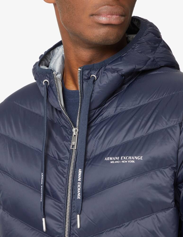 Armani Exchange Giacca Con Cappuccio Piumino 100g