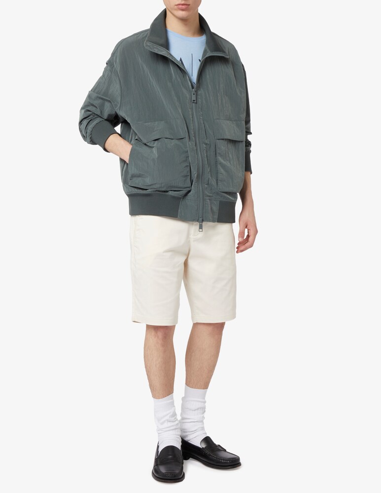 Armani Exchange Giacca Vento Crinkle