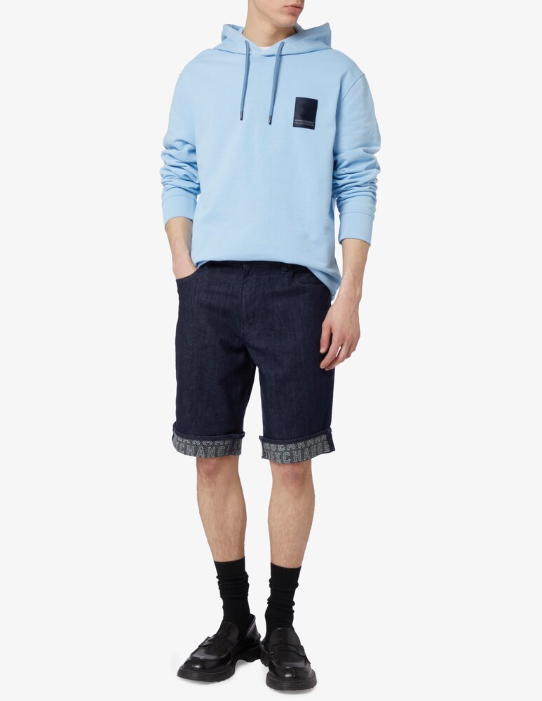 Armani Exchange Jeans Corti Slim Risvolto