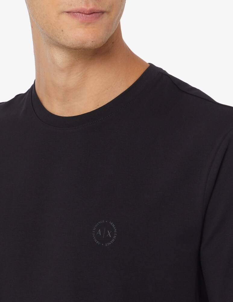 Armani Exchange Maglietta Con Loghino