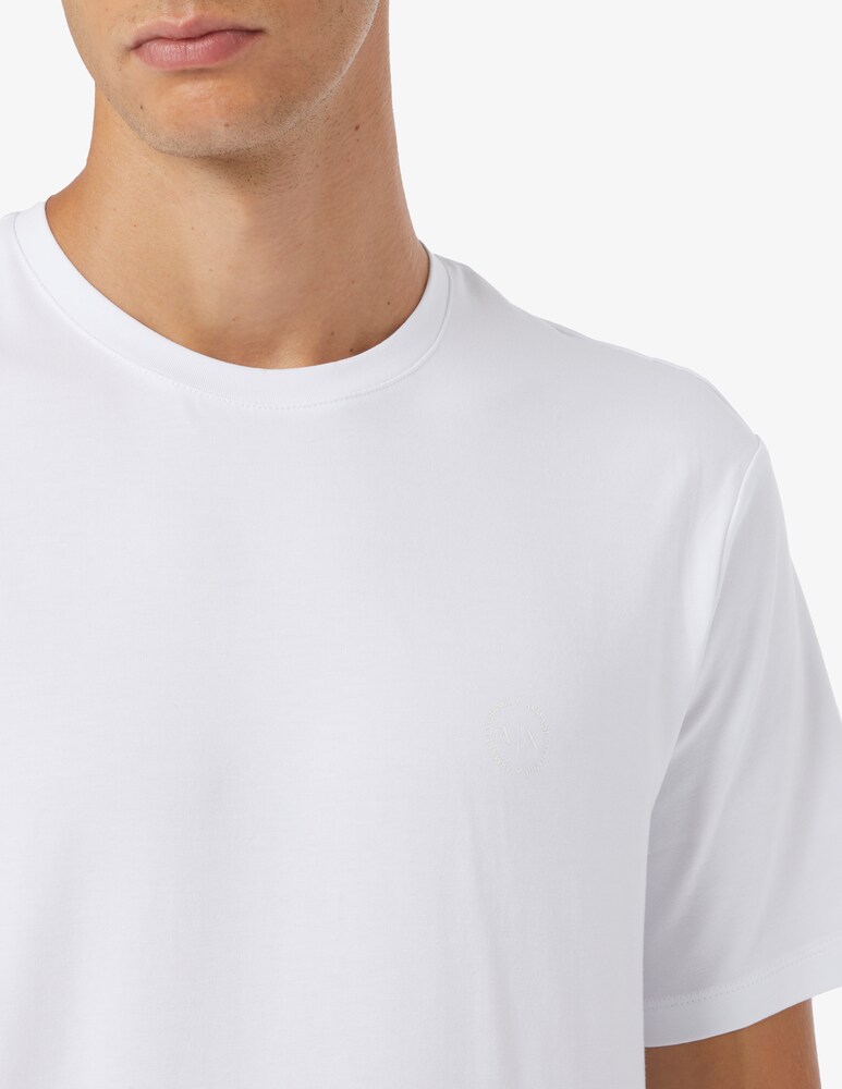 Armani Exchange Maglietta Con Loghino