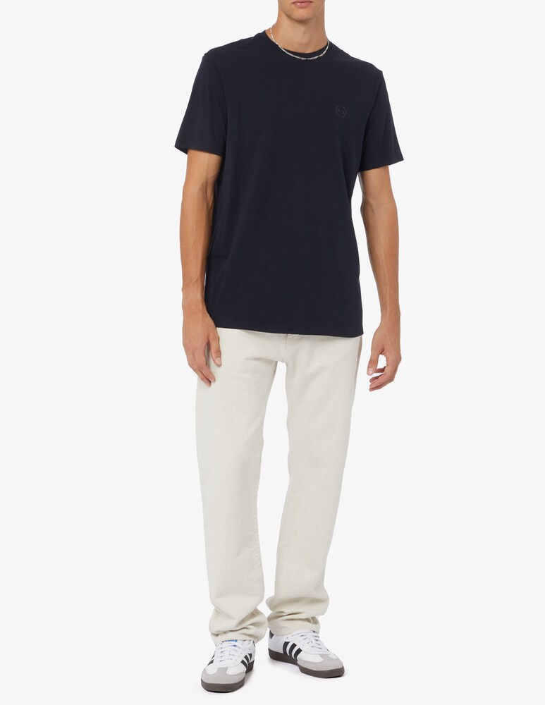 Armani Exchange Maglietta Con Loghino