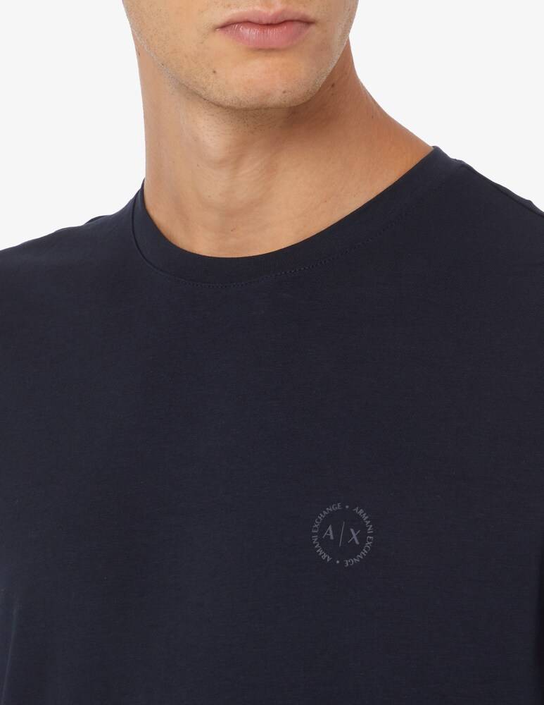 Armani Exchange Maglietta Con Loghino