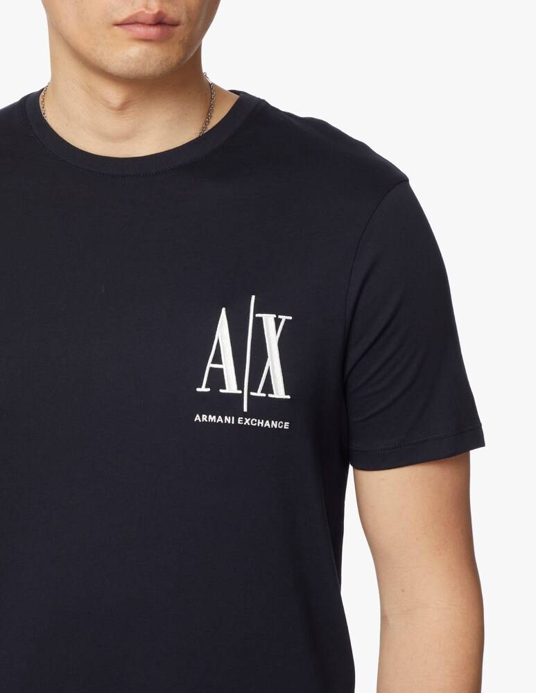 Armani Exchange Maglietta Girocollo Icon Small