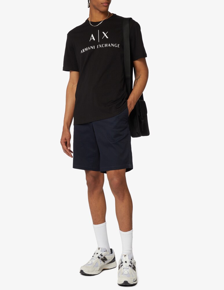 Armani Exchange Maglietta Manica Corta Ax E Scritta