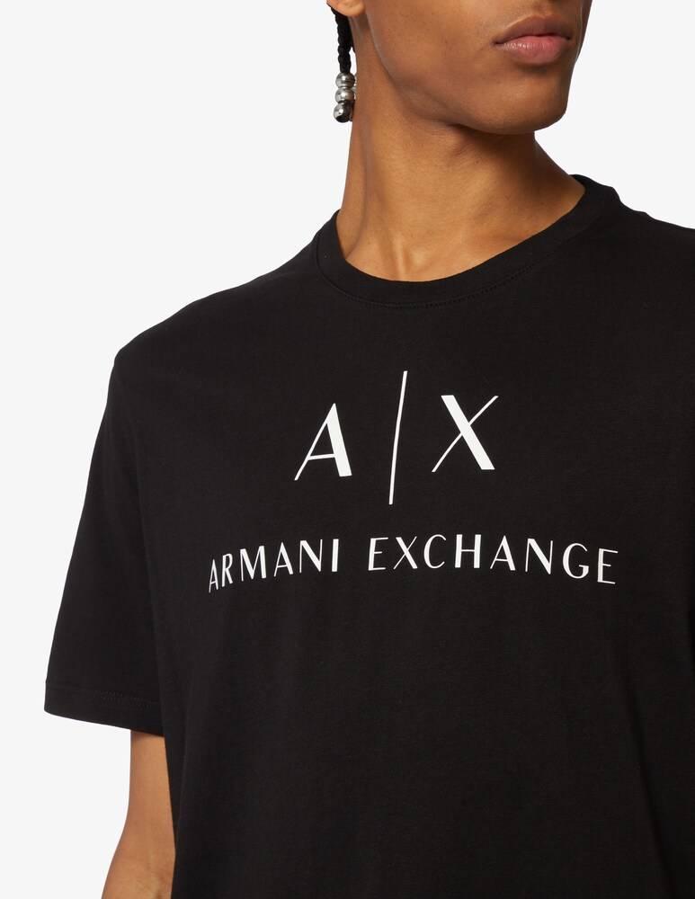 Armani Exchange Maglietta Manica Corta Ax E Scritta