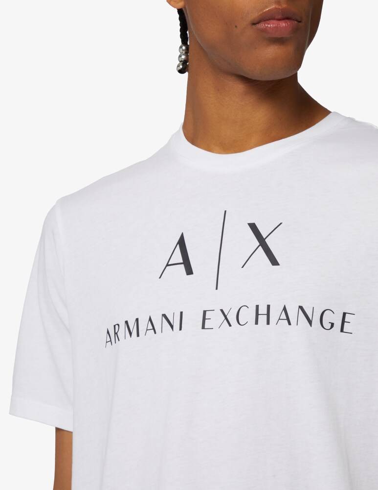 Armani Exchange Maglietta Manica Corta Ax E Scritta