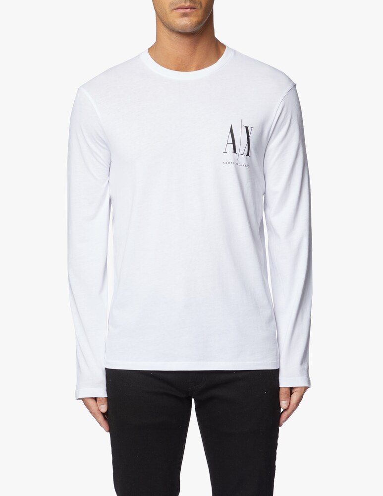 Armani Exchange Maglietta Regular Fit Small Logo