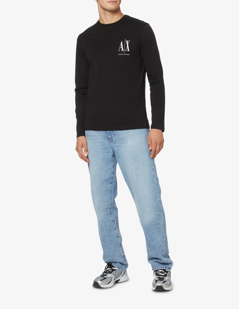 Armani Exchange Maglietta Regular Fit Small Logo