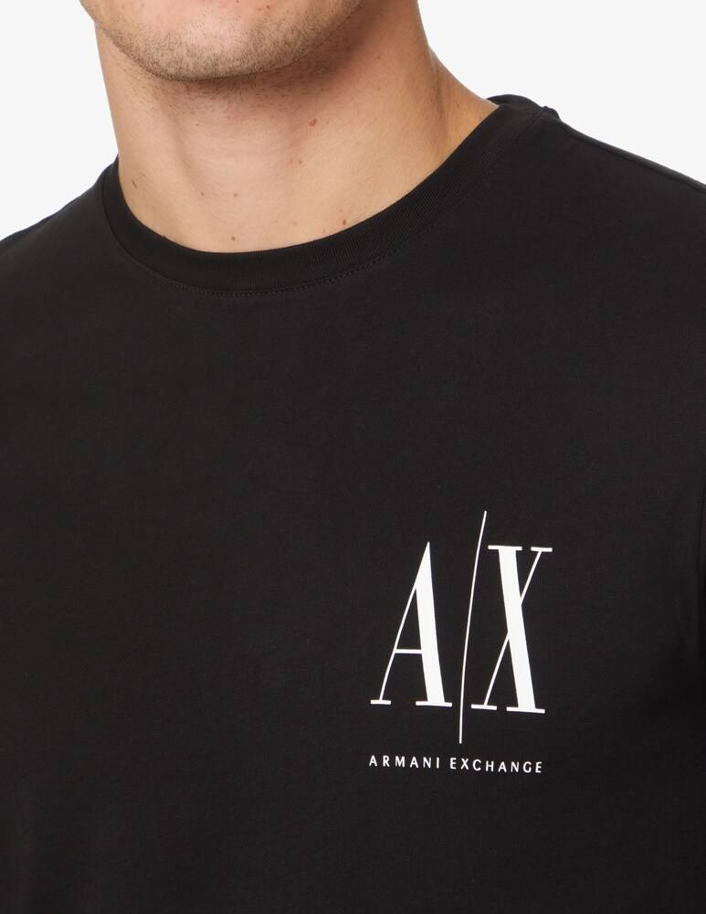 Armani Exchange Maglietta Regular Fit Small Logo