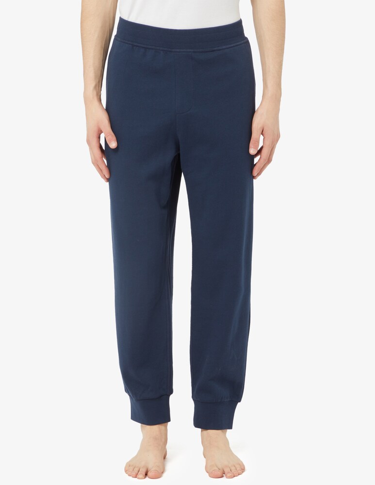 Armani Exchange Pantaloni jogger loghino tonale