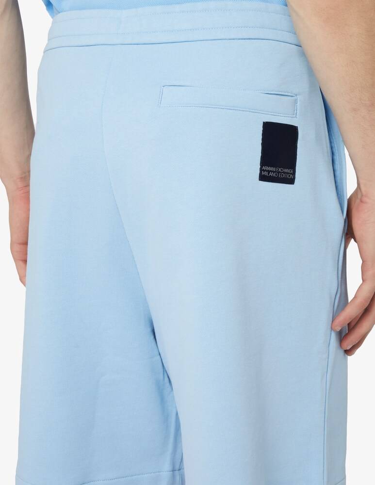 Armani Exchange Short Felpa French Terry