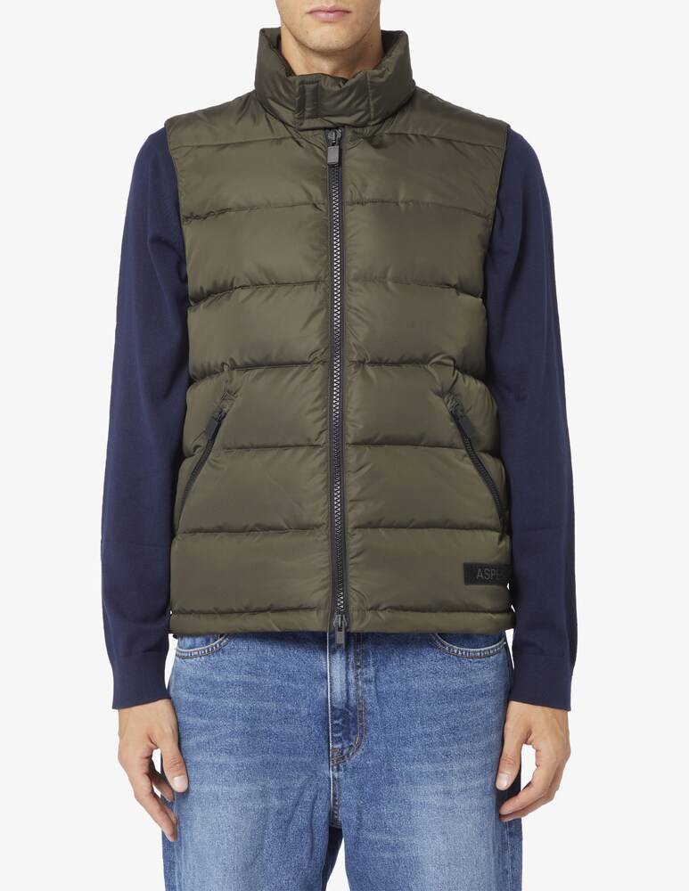 Aspesi Gilet piuma slim fit
