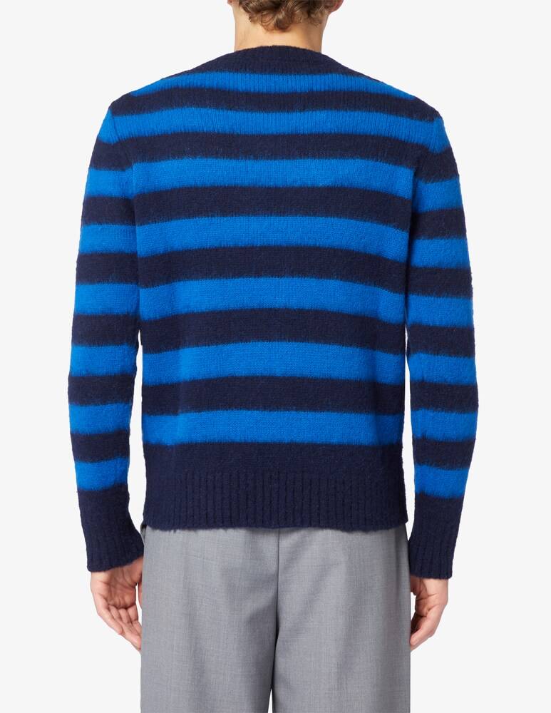 Aspesi Maglia Girocollo Shetland Rigato