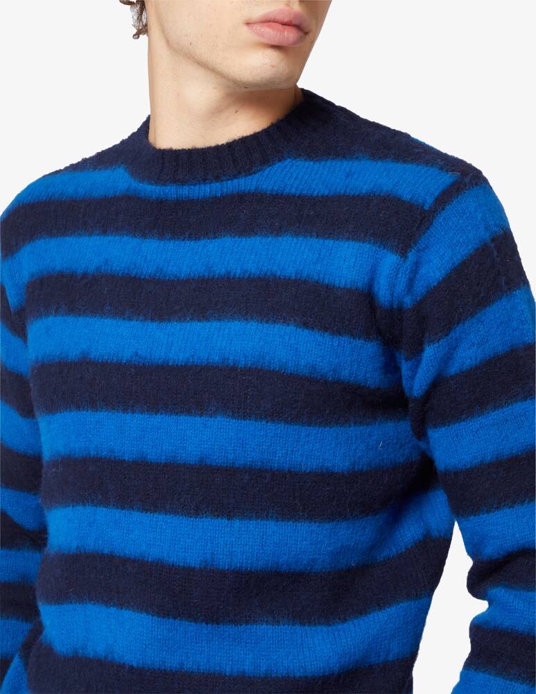 Aspesi Maglia Girocollo Shetland Rigato